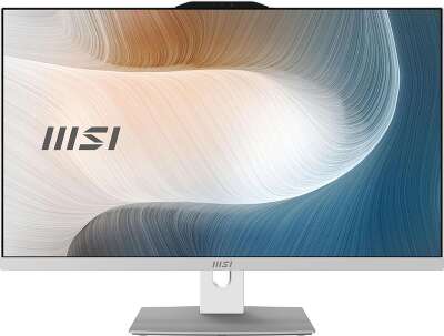 Моноблок MSI Modern AM272P 12M-404XRU 27" FHD i3-100U 1.2 ГГц/8/512 SSD/WF/BT/Cam/Kb+Mouse/без ОС,белый