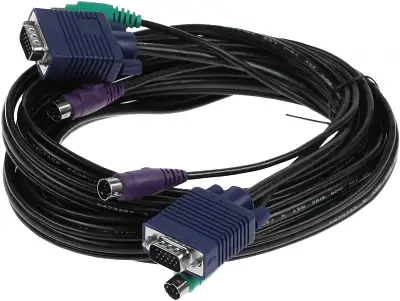 Кабель D-Link DKVM-CB3/A3A 3м черный