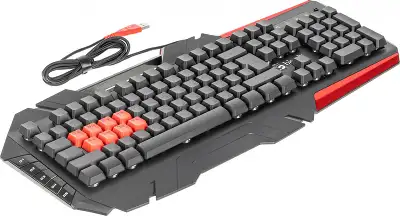 Клавиатура A4Tech Bloody B3590R механическая черный/красный USB for gamer LED (B3590R (BLACK+RED))