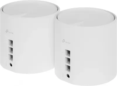 Mesh система TP-LINK DECO X50, 802.11a/b/g/n/ac/ax, 2.4/5ГГц, до 2402 Мбит/с, 2шт