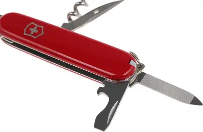 Нож перочинный Victorinox Sportsman (0.3803) 84мм 13функц. красный карт.коробка