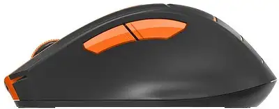 Мышь A4Tech Fstyler FG30S серый/оранжевый оптическая 2000dpi silent беспров. USB 6but (FG30S ORANGE)