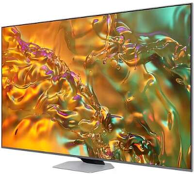 Телевизор 75" Samsung QE75Q80DAUXCE, 4K UHD, HDMIx4, USBx2, WiFi, Smart TV, серебристый