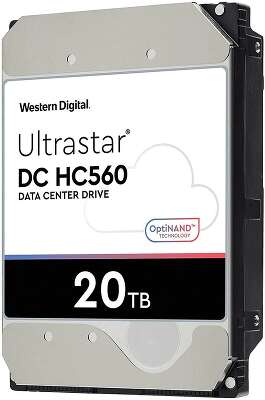 Жесткий диск SATA3 20Tb [WUH722020BLE6L4] (HDD) Western Digital Ultrastar DC HC560, 512Mb