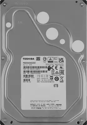 Жесткий диск Toshiba SATA-III 6TB MG08ADA600E Desktop Enterprise Capacity 512E (7200rpm) 256Mb 3.5"