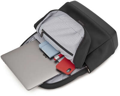 РюкзакДА Moleskine THE BACKPACK SOFT TOUCH (ET9CC02BKBK) 41x13x32см полиуретан черный