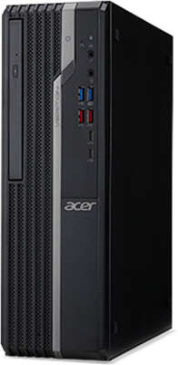 Компьютер Acer Veriton X2665G i5 9400/16/256 SSD/WF/BT/Kb+Mouse/W10Pro,черный