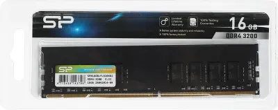 Память DDR4 16GB 3200MHz Silicon Power SP016GBLFU320X02 RTL PC4-25600 CL22 DIMM 288-pin 1.2В single rank Ret