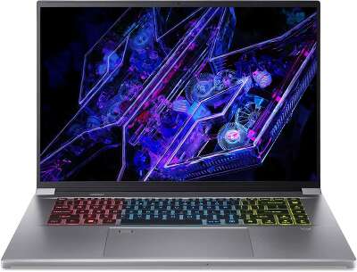 Ноутбук Acer Predator Triton Neo PTN16-51-988U 16" WQXGA IPS Ultra 9 185H/32/2Tb SSD/RTX 4060 8G/W11 серебрис