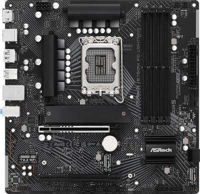 Материнская плата mATX LGA1700 ASRock B760M PG LIGHTNING