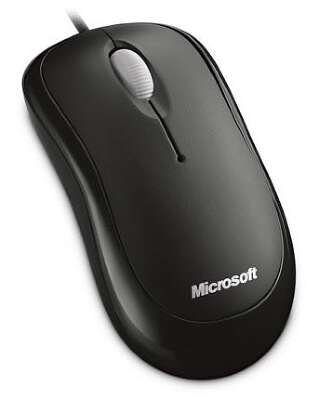 Мышь Microsoft Basic For Bsnss черный оптическая 1000dpi USB 2but (4YH-00007)