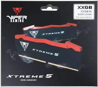 Набор памяти DDR5 DIMM 2x24Gb DDR8200 Patriot Memory Viper Xtreme 5 (PVX548G82C38K)