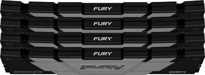 Набор памяти DDR4 DIMM 4x16Gb DDR3600 Kingston FURY Renegade Black (KF436C16RB12K4/64)