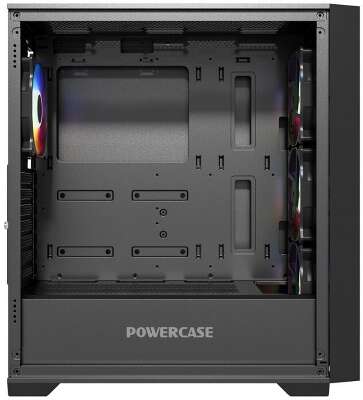 Корпус PowerCase ByteFlow Micro, черный, ATX, без БП (CAMBFB-A4)
