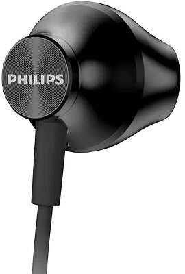 Наушники вкладыши Philips TAUE100BK/00 1.2м черный проводные в ушной раковине