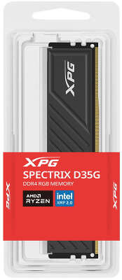 Модуль памяти DDR4 DIMM 32Gb DDR3600 ADATA XPG Spectrix D35G RGB (AX4U360032G18I-SBKD35G)