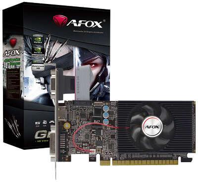 Видеокарта AFOX NVIDIA nVidia GeForce GT 610 AF610-1024D3L7-V6 1Gb DDR3 PCI-E VGA, DVI, HDMI