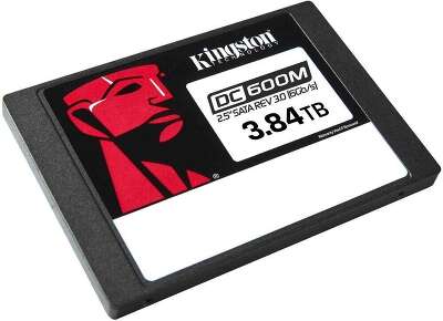 Твердотельный накопитель 2.5" SATA3 3.84Tb Kingston DC600M [SEDC600M/3840G] (SSD)