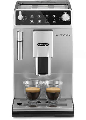 Кофемашина Delonghi Autentica ETAM29.510.SB 1450Вт серебристый