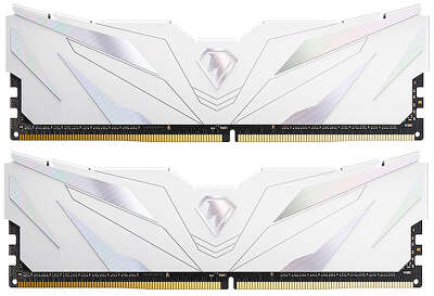 Набор памяти DDR4 DIMM 2x8Gb DDR3200 Netac Shadow II White (NTSWD4P32DP-16W)