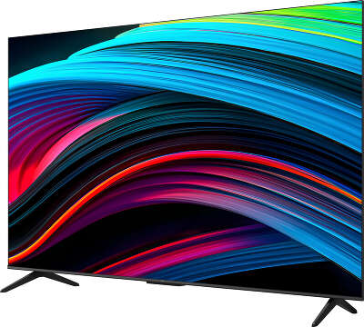 Телевизор 75" TCL 75C647, 4K UHD, HDMIx3, USBx1, WiFi, Smart TV, черный