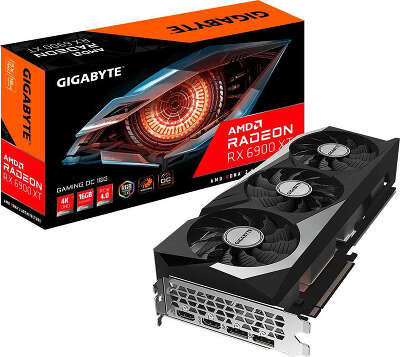 Видеокарта GIGABYTE AMD Radeon RX 6900 XT GAMING OC 16Gb DDR6 PCI-E 2HDMI, 2DP
