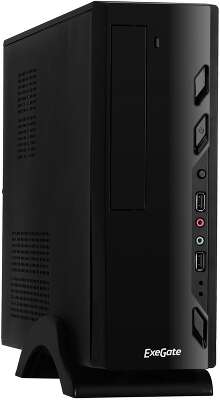 Корпус ExeGate MI-208, черный, mATX, 350W (EX268694RUS)