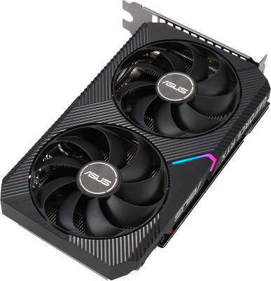 Видеокарта Asus PCI-E 4.0 DUAL-RTX3050-O8G NVIDIA GeForce RTX 3050 8Gb 128bit GDDR6 1822/14000 HDMIx1 DPx3 HDCP Ret