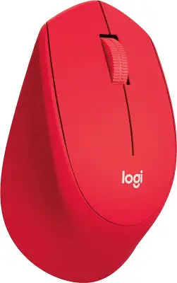 Мышь Logitech M280 красный оптическая 1000dpi беспров. USB 2but (910-004308)