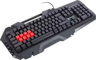 Клавиатура A4Tech Bloody B3590R механическая черный/серый USB for gamer LED