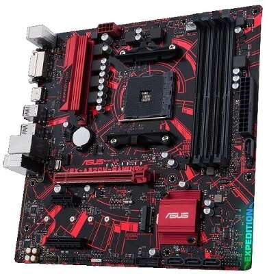 Материнская плата microATX LGAAM4 ASUS EX-A320M-GAMING