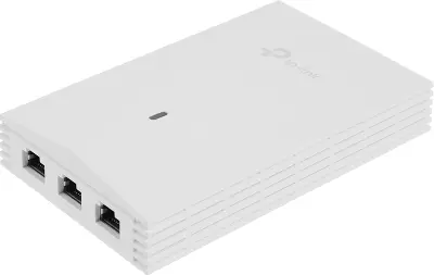 Точка доступа TP-LINK EAP655-Wall, LAN: 4x1 Гбит/с, 802.11a/b/g/n/ac/ax, 2.4 / 5 ГГц, до 2.98 Гбит/с