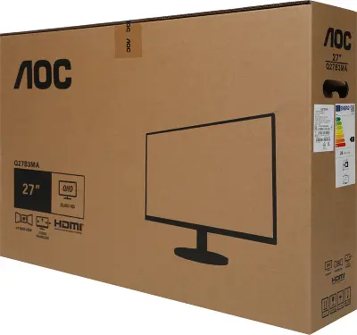 Монитор 27" AOC Q27B3MA VA WQHD HDMI, DP