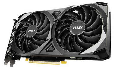 Видеокарта MSI PCI-E 4.0 RTX 3060 VENTUS 2X 12G OC NVIDIA GeForce RTX 3060 12Gb 192bit GDDR6 1680/15000 HDMIx1 DPx3 HDCP Ret