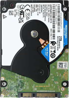 Жесткий диск WD SATA-III 2Tb WD20SPZX Notebook Blue (5400rpm) 128Mb 2.5"