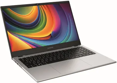 Ноутбук Digma EVE P5852 15.6" FHD IPS N200/16/512Gb SSD/W11Pro серебристый