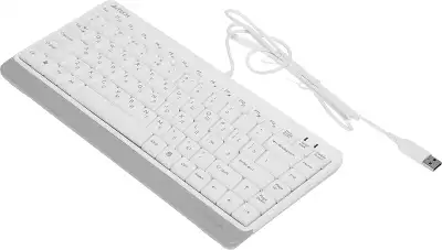 Клавиатура A4Tech Fstyler FKS11 белый/серый USB (FKS11 WHITE)