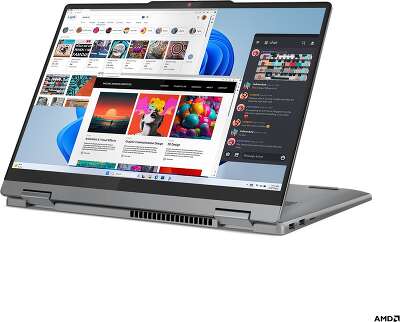 Ноутбук Lenovo IdeaPad 5 2-in-1 14AHP9 14" WUXGA Touch IPS 16/512Gb SSD/Без OC серый