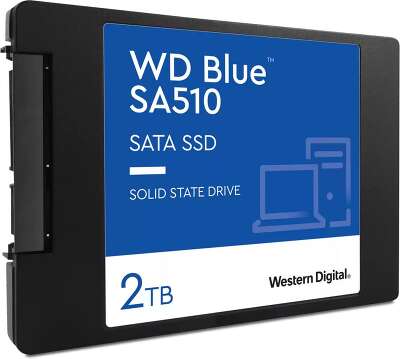 Твердотельный накопитель SATA3 2Tb [WDS200T3B0A] (SSD) Western Digital Blue SA510