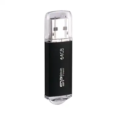 Флеш Диск Silicon Power 64Gb Ultima II-I Series SP064GBUF2M01V1K USB2.0 черный