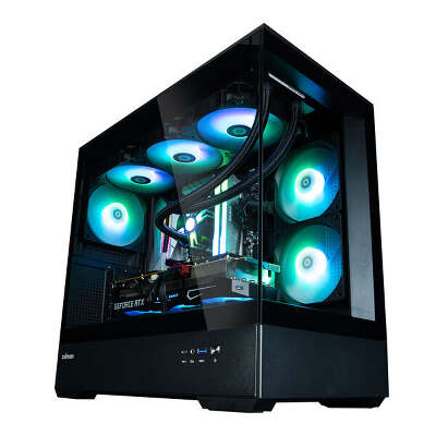 Корпус Zalman P30 Black, белый, mATX, без БП (P30 Black)