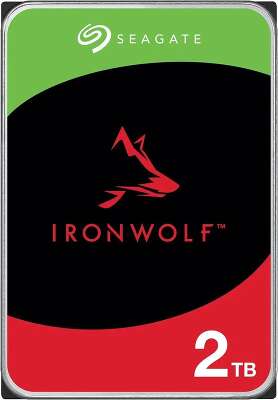 Жесткий диск SATA 6Gb/s 2Tb [ST2000VN003] (HDD) Seagate IronWolf, 5400rpm, 256Mb