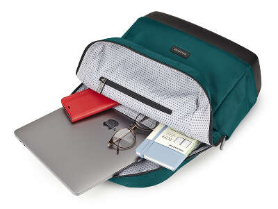 РюкзакДА Moleskine THE BACKPACK TECHNICAL WEAVE (ET20SCC034BKK7) 32x41x13см полиамид зеленый