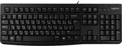 Клавиатура Logitech K120 черный USB (920-002522)