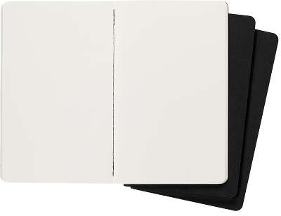 Блокнот Moleskine CAHIER JOURNAL QP318 Large 130х210мм обложка картон 80стр. нелинованный черный (3шт)