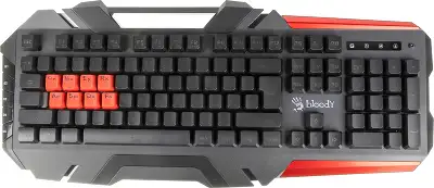 Клавиатура A4Tech Bloody B3590R механическая черный/красный USB for gamer LED (B3590R (BLACK+RED))