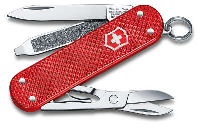 Нож перочинный Victorinox Classic SD Alox Sweet Berry (0.6221.201G) 58мм 5функц. подар.коробка