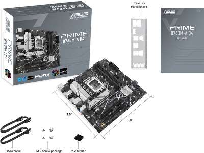 Материнская плата mATX LGA1700 ASUS PRIME B760M-A D4-CSM