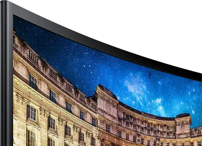 Монитор Samsung 23.5" C24F396FHI черный VA LED 16:9 HDMI матовая 250cd 178гр/178гр 1920x1080 60Hz VGA FHD 3.3кг