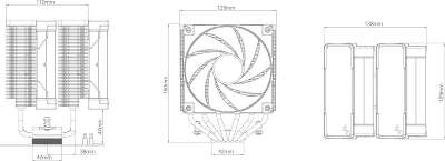 Кулер для процессора DeepCool AK620 WH